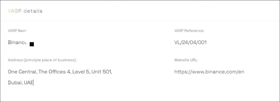 VASP details
